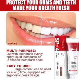 معجون أسنان Yayashi SP-4 Ultra Whitening