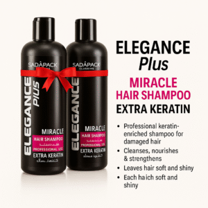 شامبو إليجنس بلس - ELEGANCE Plus Miracle Hair Shampoo Extra Keratin